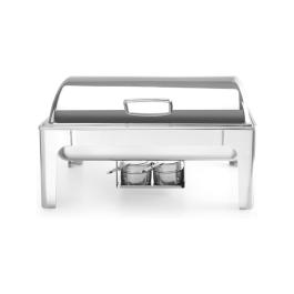 Casserole GN 1/1 finition miroir - acier inoxydable - H 32 X 40,5 X 57 CM - Hendi - 470213