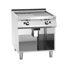 Plancha - Gaz - 2 Zones - Lisse/Striée - Bartscher - 2955061