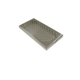 Grille égouttoir - H 2,3 x 30 x 15 CM - Inox - D825