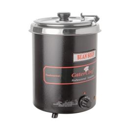 Marmite à soupe - H 35,2 CM - 3,34 KG - Ø28,5 CM - 220 - 240 V - 300 W - Métal - 5,7 Litre - Couvercle à charnière - Caterchef - 680110