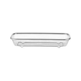 Panier de service - acier inoxydable - Chrome - Hendi - 425565