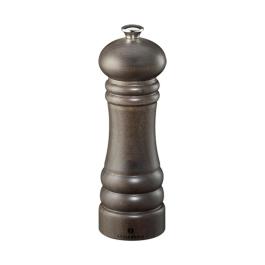 Moulin à poivre - H 18 CM - 0,24 KG - Ø5,9 CM - Bois de hêtre - Foncé - Zassenhaus - 892002
