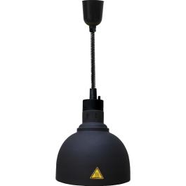 Lampe chauffante Chefs Heat-04 - Ø 24 CM - Noir - 230V - H 60 CM - Combisteel