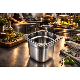Bac gastronorme - 1/9 GN - 150 MM - acier inoxydable - G-Line