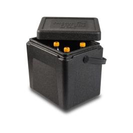 Thermobox Carrier Loop - 20 Litres - Noir - Polypropylène - H 36.5 x L 36 x P 28.5 CM - G-Line