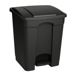 Poubelle - 87 litres - Noir - Plastique - G-Line