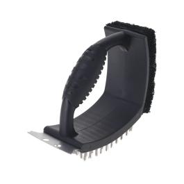 Brosse à barbecue - 3 en 1 - Noir - G-Line