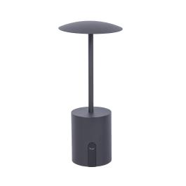 Lampe de table de patio Paraguas - Éclairage LED - Rechargeable - Noir - G-Line