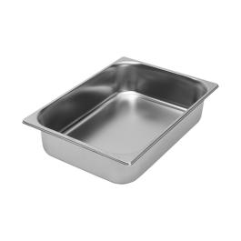 Bac à glaces - H 12 x 36 x 25 CM - 0,84 KG - acier inoxydable - 8 litres - 953942