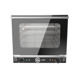 Four à convection Compact - Noir - Acier inoxydable - 230 V - G-Line