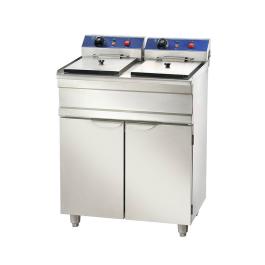 Friteuse - Electrique - Modèle vertical - 2 x 13 L - 2 x 400V - G-Line