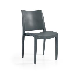 Chaise de terrasse Lotus - Empilable - Anthracite - G-Line