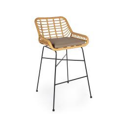 Tabouret de terrasse Janeiro - Naturel - Rotin - G-Line