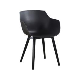 Chaise Alexia - Noir - Plastique - G-Line