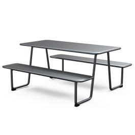 Table de pique-nique Mino - L 150 cm - Gris foncé - G-Line