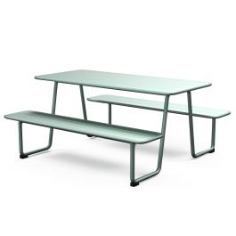Table de pique-nique Mino - Largeur 150 cm - Verte - G-Line