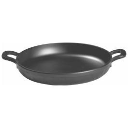 Plat de service - 600 ml - Mélamine - Rond - Noir - G-Line