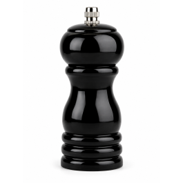 Moulin à poivre - Mécanisme de broyage en acier inoxydable - Bois foncé - Hauteur 11,3 cm - G-Line