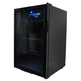 Réfrigérateur - Table top - 1 porte - 115 litres - Noir - 230V - H 84,7 x L 54 x P 53,9 CM - Combisteel