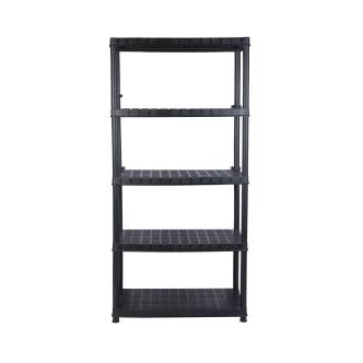Rack - 5 niveaux - H 185 x L 92 x P 46 CM - Plastique - Noir - G-Line GL-157916 €39.95 Weekly deals