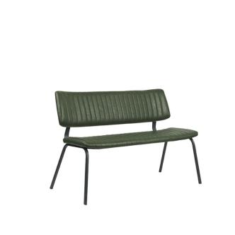 Banc de salle à manger - Gusto - 120 CM - Faux cuir - Vert chasseur - G-Line 156957 €226.75 Bancs de salle à manger