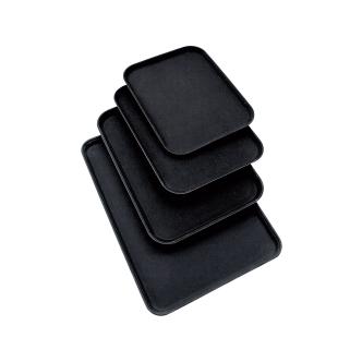 Plateau - Noir - Antidérapant - 46 x 36 CM - G-Line 77124 €9.99 Plateaux rectangulaires