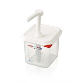 Distributeur de sauce - 1/6 GN -15 CM - 2,6 Litre - G-Line 77657 €20.95 Distributeur de sauces