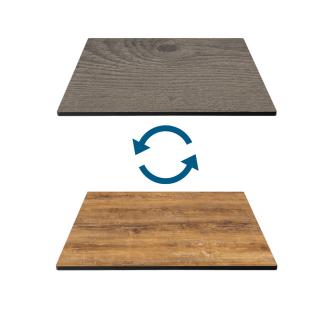 Plateau de table HPL - 120 X 70 CM - Cerisier d'Atacama & Bois - G-Line 19731 €213.95 Top de table de terrasse