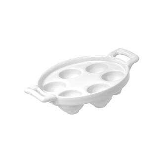 Coquille d'escargot - H 3,7 x 14 x 12,7 CM - 0,35 KG - Porcelaine - Blanc - Revol - 735780 735780 €25.95 Couverts spéciaux
