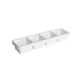 Barquette alimentaire - H 7.5 x 47 x 13 CM - 0.27 KG - Polypropylène - Blanc - 0.7 Litre - -20°C / +120°C - 023004 023004 €10.95 Bacs d'égouttage - plastique