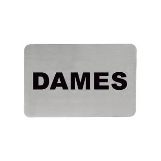 Panneau d'information - H 6 x 11 CM - 0,05 KG - Inox - 705210 705210 €2.95 Autocollants