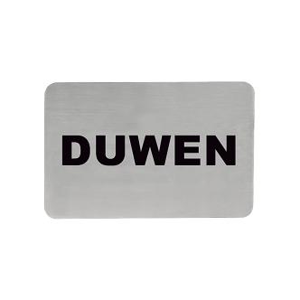 Panneau d'information - H 6 x 11 CM - 0,05 KG - Inox - 705212 705212 €1.95 Autocollants