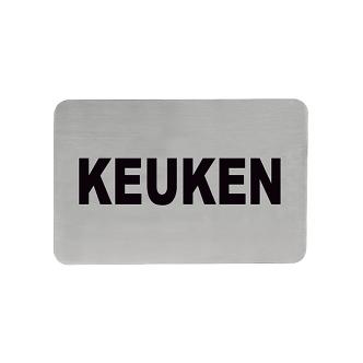 Panneau d'information - H 6 x 11 CM - 0,05 KG - Inox - 705215 705215 €1.95 Autocollants