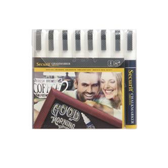 Marqueurs craie - 8 pièces - Blanc - H 23 x 16,5 x 3,3 CM - Securit - GF261 GF261 €44.95 Tableaux noirs