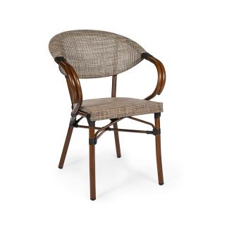 Chaise de Patio - Toulouse - Beige - G-Line HW-04145 €69.95 Chaises de terrasse