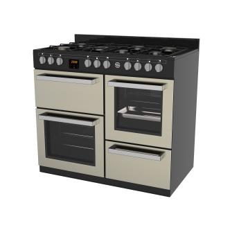 Cuisinière à gaz - 7 feux - H 90 x 100 x 60 CM - Beige - G-Line 75718 €1,149.00 Cuisinières à gaz avec four