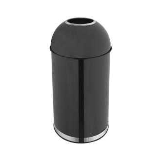 Poubelle - 50 Litres - Acier Inoxydable - Noir Mat - G-Line 27797 €84.95 Poubelles