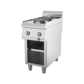 Cuisinière - Ligne G700 - Electrique - 2 feux - 40 CM - Base Ouverte - G-Line 73741 €598.95 Ligne Gastro G700