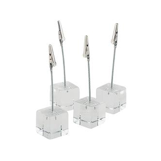 Menu Standard - H 12 x 3 x 3 CM - 0,174 KG - Acrylique - Transparent - 130145 130145 €11.95 Accessoires de table