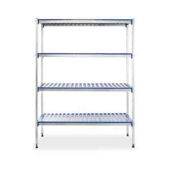 Etagère de rangement en aluminium - Aluminium Polypropylène - H 168,5 X 40,5 X 128 CM - Hendi - 812273 812273 €380.00 Accessoires chambres froides/congélateurs