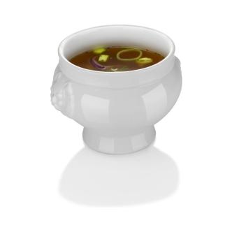 Bol à soupe - 12 pièces - Tête de Lion - Ø 17,5 cm - 1000 ML - Porcelaine - Hendi - 784747 784747 €200.00 Assiettes creuses