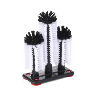Brosse de rinçage verre haute - Polypropylène - H 25 X 10 X 19 CM - Barre haute - 696040 696040 €12.95 Évier/Pulvérisateur
