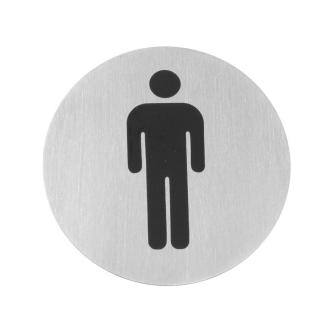 Bouclier de porte - Homme - Ø 7,5 CM - Inox - Hendi - 663608 663608 €3.95 Autocollants