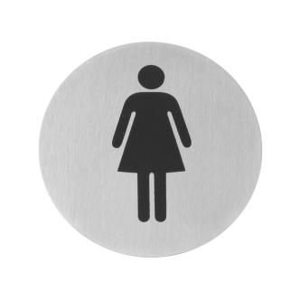 Bouclier de porte - Femme - Ø 7,5 CM - Inox - Hendi - 663615 663615 €3.95 Autocollants