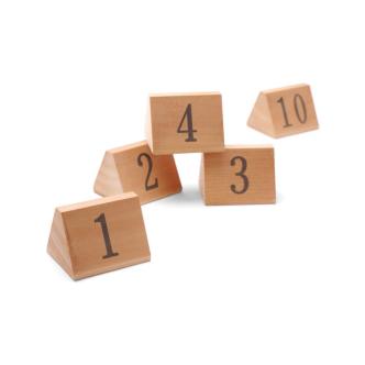Pieds de table numérotés - H 4,4 X 4,8 X 5,5 CM - Hendi - 664322 664322 €15.00 Autocollants