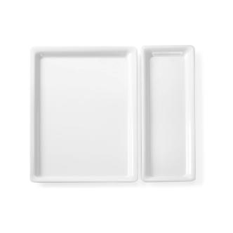 Bacs gastronorme à bord fin - Mélamine - H 2 X 32,5 X 53 CM - Hendi - 566008 566008 €20.00 Bac GN