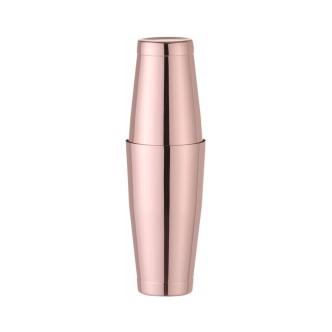 Boston Shaker - Tin-On-Tin - 0,8 Liter - Koper - H 27 x Ø 9 CM - Hendi - 593318 H593318 €24.95 Shakers à cocktail