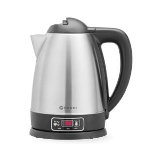 Waterkoker - Elektrisch - Draadloos - Met Temperatuurregeling - 1.8 Liter - H 25.5 x 16.5 x 23 CM - Hendi - 209943 H209943 €36.95 Bouilloire