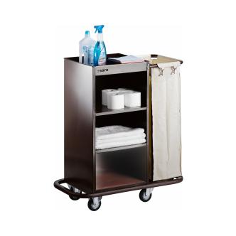 Voiture de room service - 1 sac à linge - Saro - 399-1018 399-1018 €339.00 Chariot pour sacs à linge