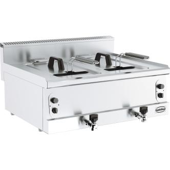 Friteuse - Gas - Tafelmodel - 2x 8 Liter - H 30 x B 80 x D 60 CM - Combisteel 7178.0085 €2,380.80 Friteuses à gaz